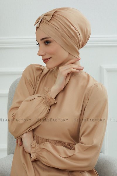 Agnes - Sand Katoen Turban