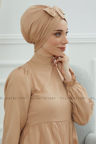 Agnes - Sand Katoen Turban