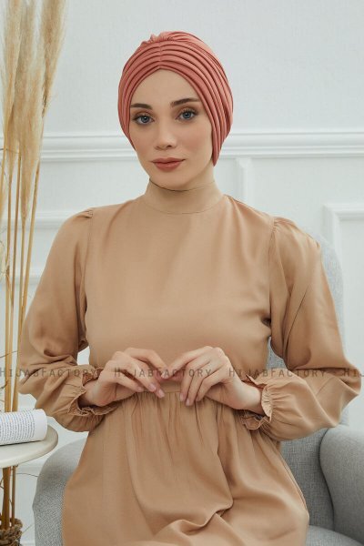 Wilma - Zalm Katoen Turban