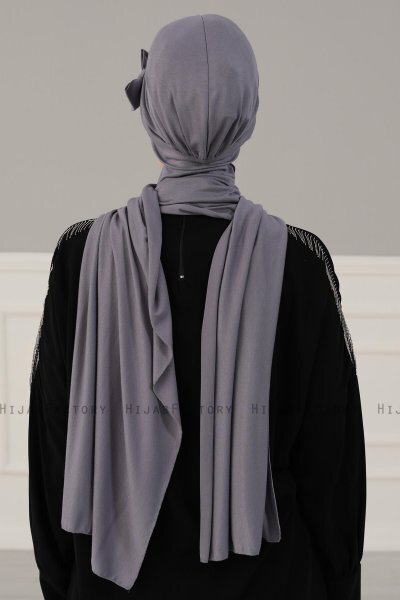 Bianca - Grijs Katoen Turban