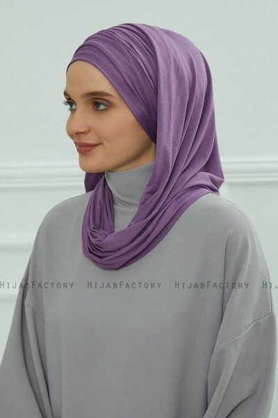 Rebecca - Violet Katoen Turban