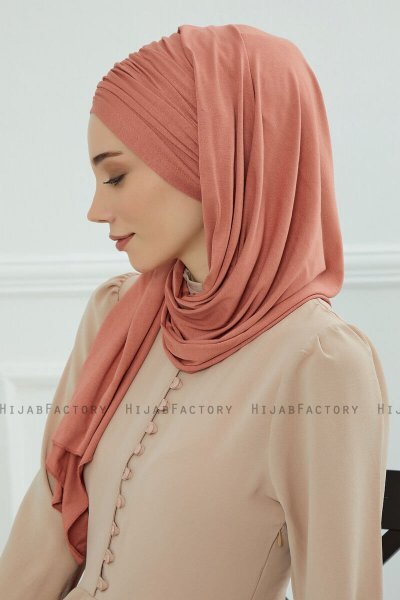 Rebecca - Zalm Katoen Turban