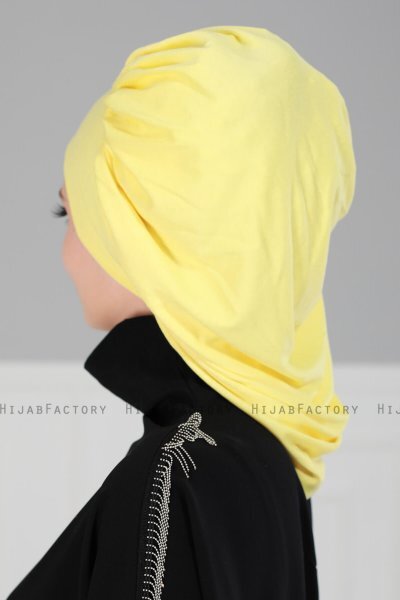 Isabella - Geel Katoen Turban - Ayse Turban