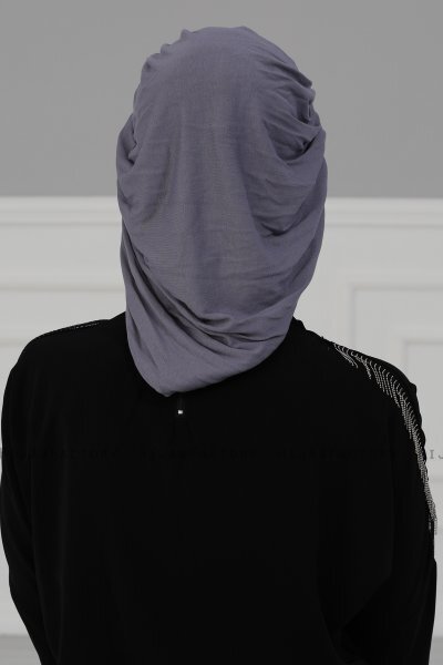 Isabella - Grijs Katoen Turban - Ayse Turban