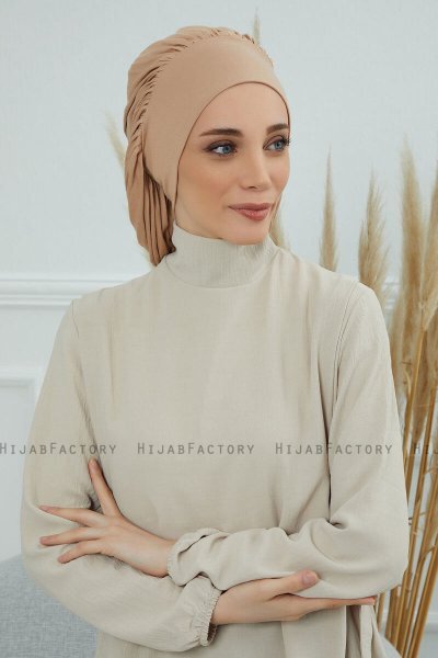 Isabella - Sand Katoen Turban