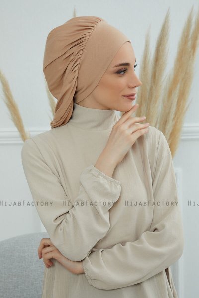 Isabella - Sand Katoen Turban