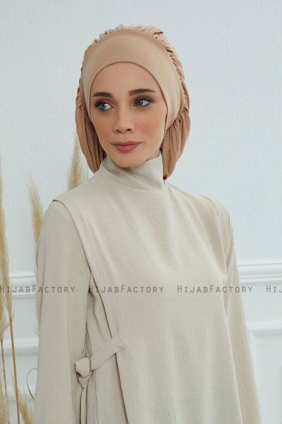 Isabella - Sand Katoen Turban