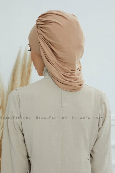 Isabella - Sand Katoen Turban