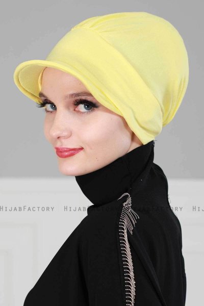 Sandra - Geel Katoen Turban - Ayse Turban