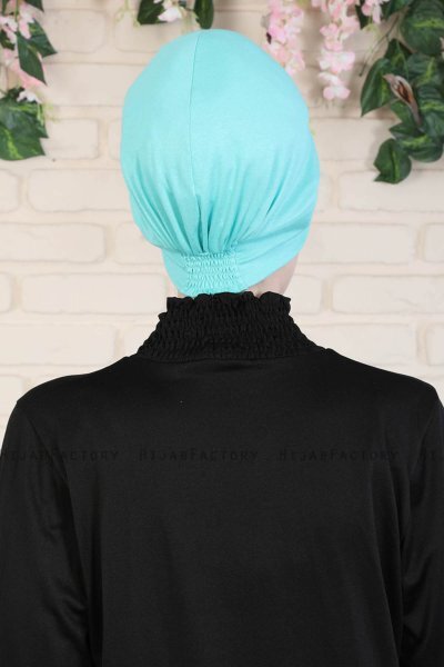 Sandra - Turkoois Katoen Turban - Ayse Turban