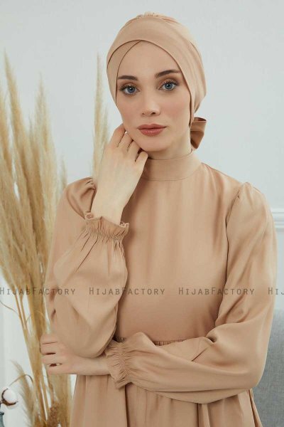 Ellie - Sand Katoen Turban