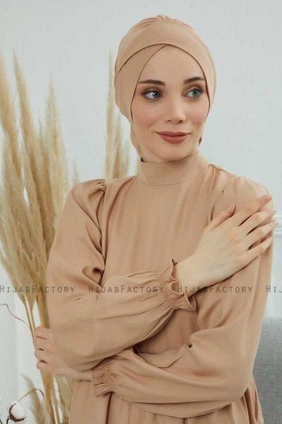 Ellie - Sand Katoen Turban