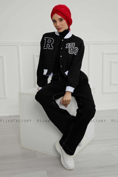 Theresa - Rood Katoen Turban - Ayse Turban