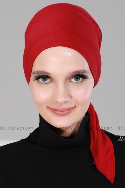 Felicia - Bordeaux Katoen Turban