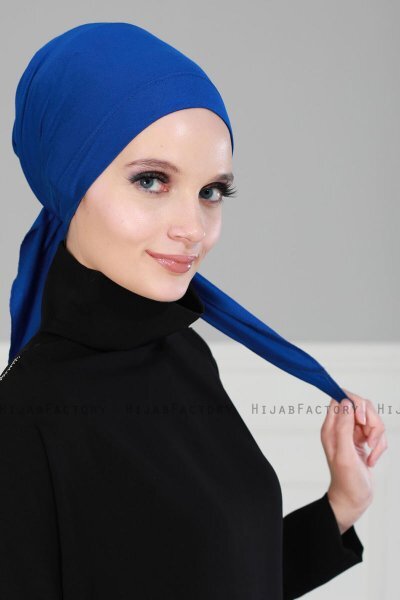 Felicia - Blauw Katoen Turban