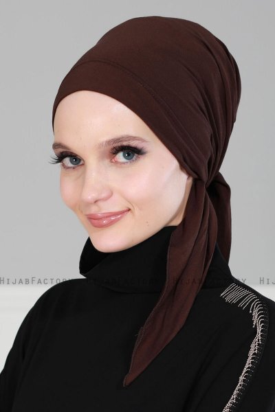 Felicia - Bruin Katoen Turban