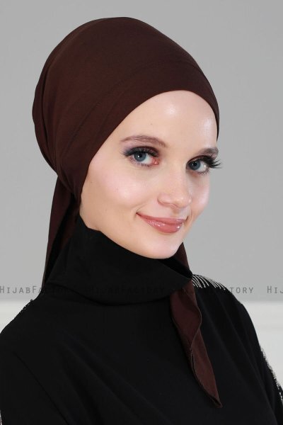 Felicia - Bruin Katoen Turban