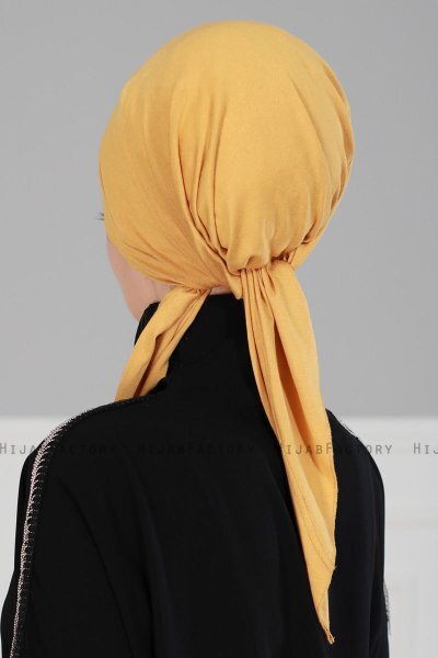Felicia - Mosterd Katoen Turban