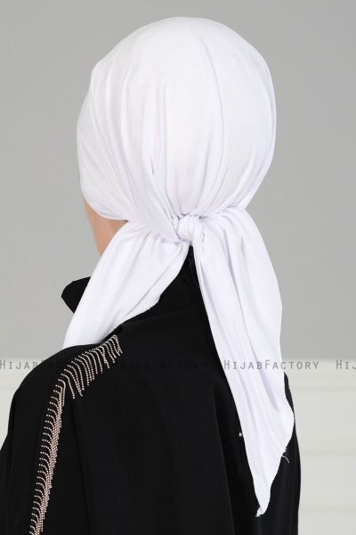 Felicia - Wit Katoen Turban