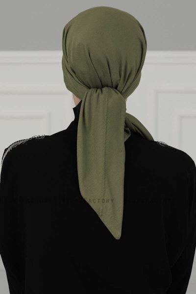Felicia - Khaki Katoen Turban