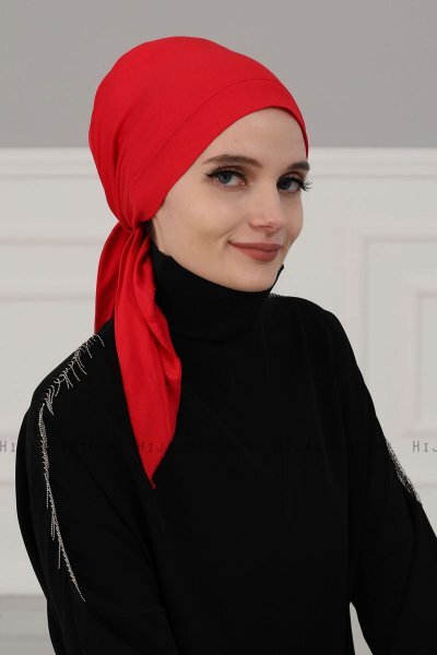 Felicia - Rood Katoen Turban