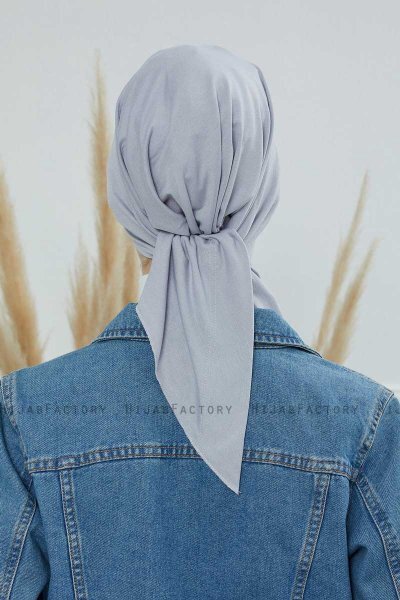 Felicia - Lichtgrijs Katoen Turban