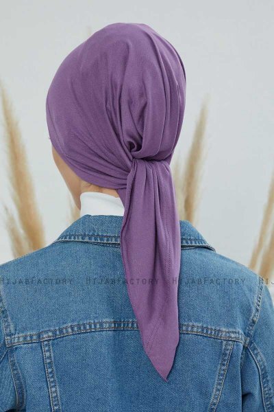 Felicia - Violet Katoen Turban