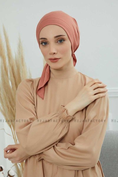 Felicia - Zalm Katoen Turban