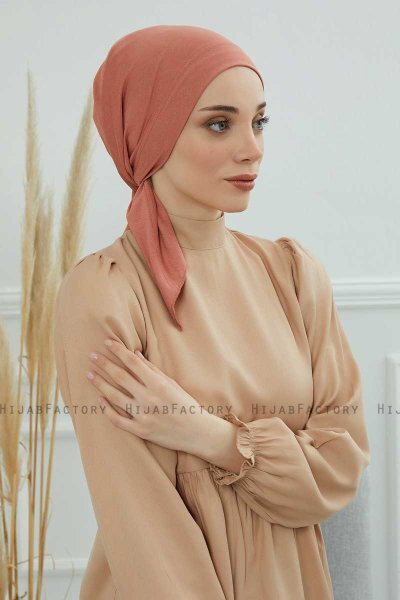 Felicia - Zalm Katoen Turban