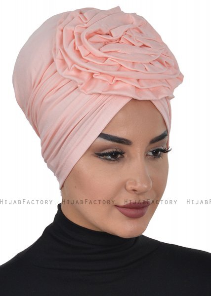 Kerstin - Oudroze Katoen Turban - Ayse Turban