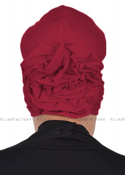Kerstin - Bordeaux Katoen Turban - Ayse Turban