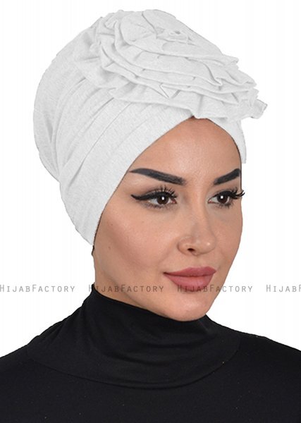 Kerstin - Creme Katoen Turban - Ayse Turban