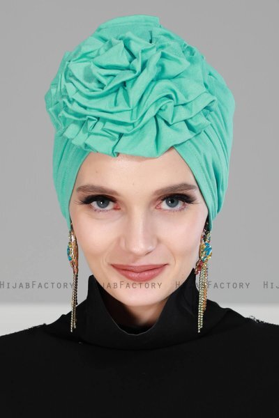 Kerstin - Turkoois Katoen Turban - Ayse Turban