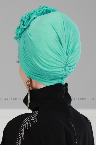 Kerstin - Turkoois Katoen Turban - Ayse Turban