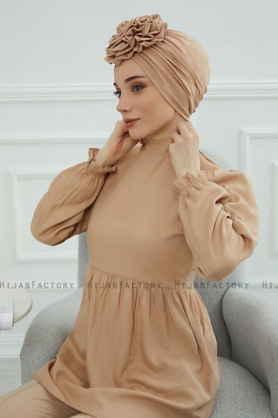 Kerstin - Sand Katoen Turban