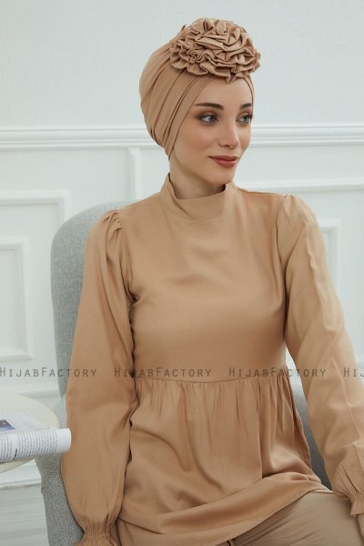 Kerstin - Sand Katoen Turban