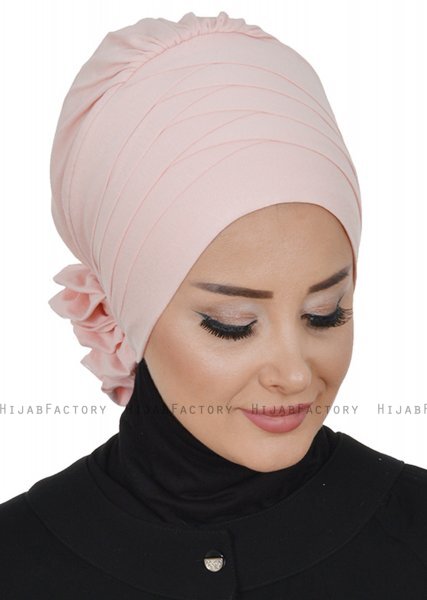 Monica - Oudroze Katoen Turban - Ayse Turban