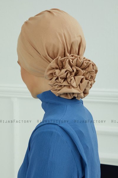 Monica - Sand Katoen Turban
