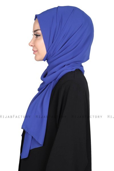 Joline - Blauw Premium Chiffon Hijab