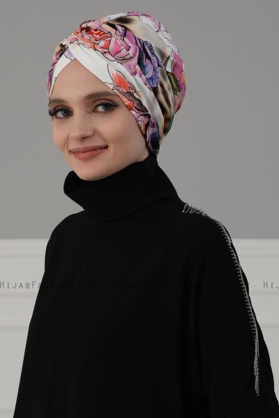 Fiona - Nature Katoen Turban