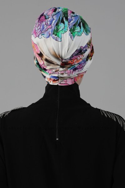 Fiona - Nature Katoen Turban