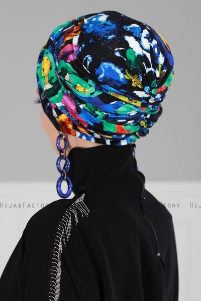 Fiona - Galaxy Katoen Turban