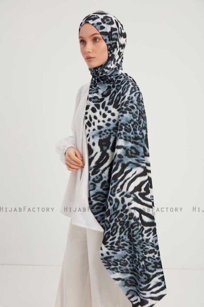Ayten - Indigo Gevormd Hijab