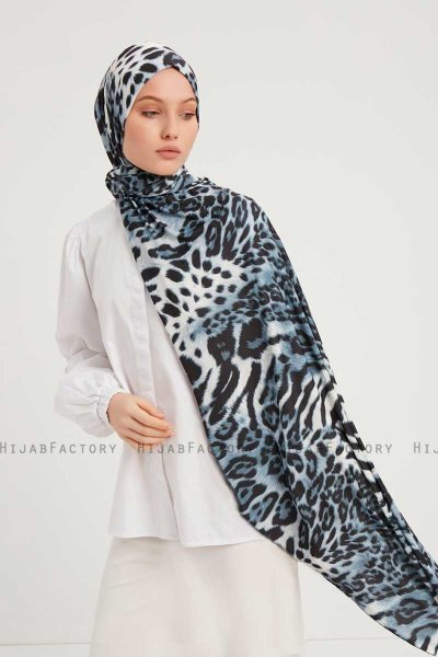 Ayten - Indigo Gevormd Hijab