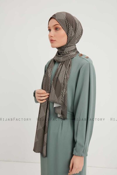 Nurgul - Taupe Gevormd Hijab