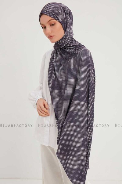 Nurgul - Purper Gevormd Hijab