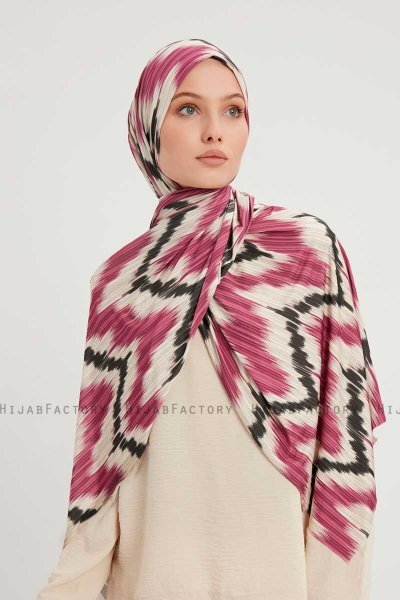 Tansu - Donker Roze Gevormd Hijab