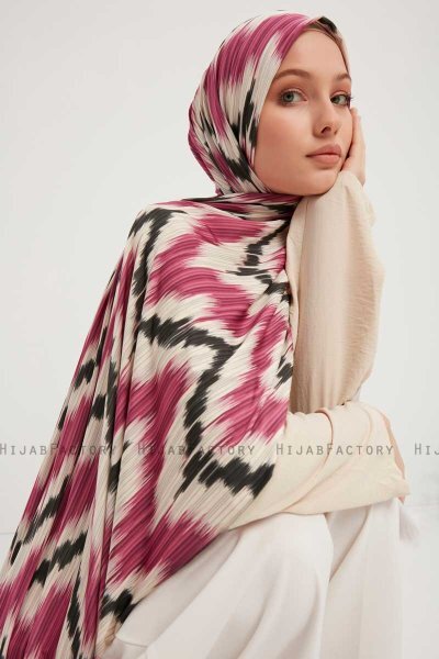 Tansu - Donker Roze Gevormd Hijab
