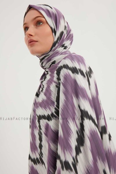 Tansu - Purper Gevormd Hijab