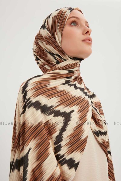 Tansu - Bruin Gevormd Hijab